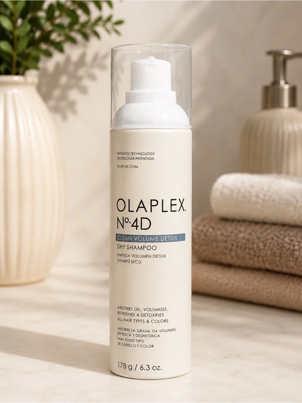 NEW Olaplex No. 4D Clean Volume Detox Dry Shampoo 178g Full Size
